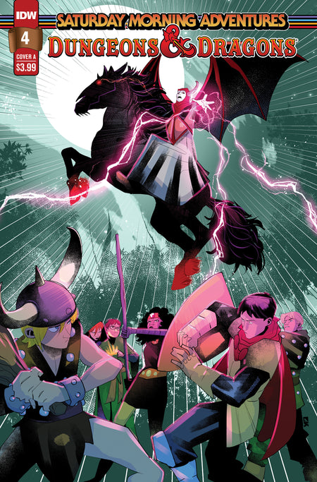 Stock Photo of Dungeons & Dragons: Saturday Morning Adventures #4 CVR A (Kambadais) comic sold by Stronghold Collectibles