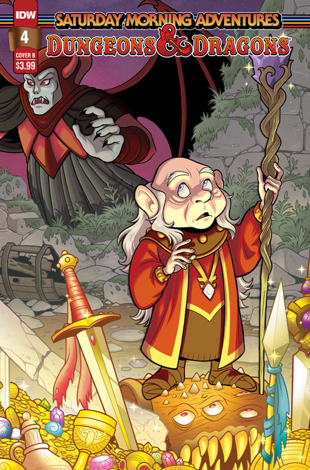 Stock Photo of Dungeons & Dragons: Saturday Morning Adventures #4 Variant B (Hickey) comic sold by Stronghold Collectibles