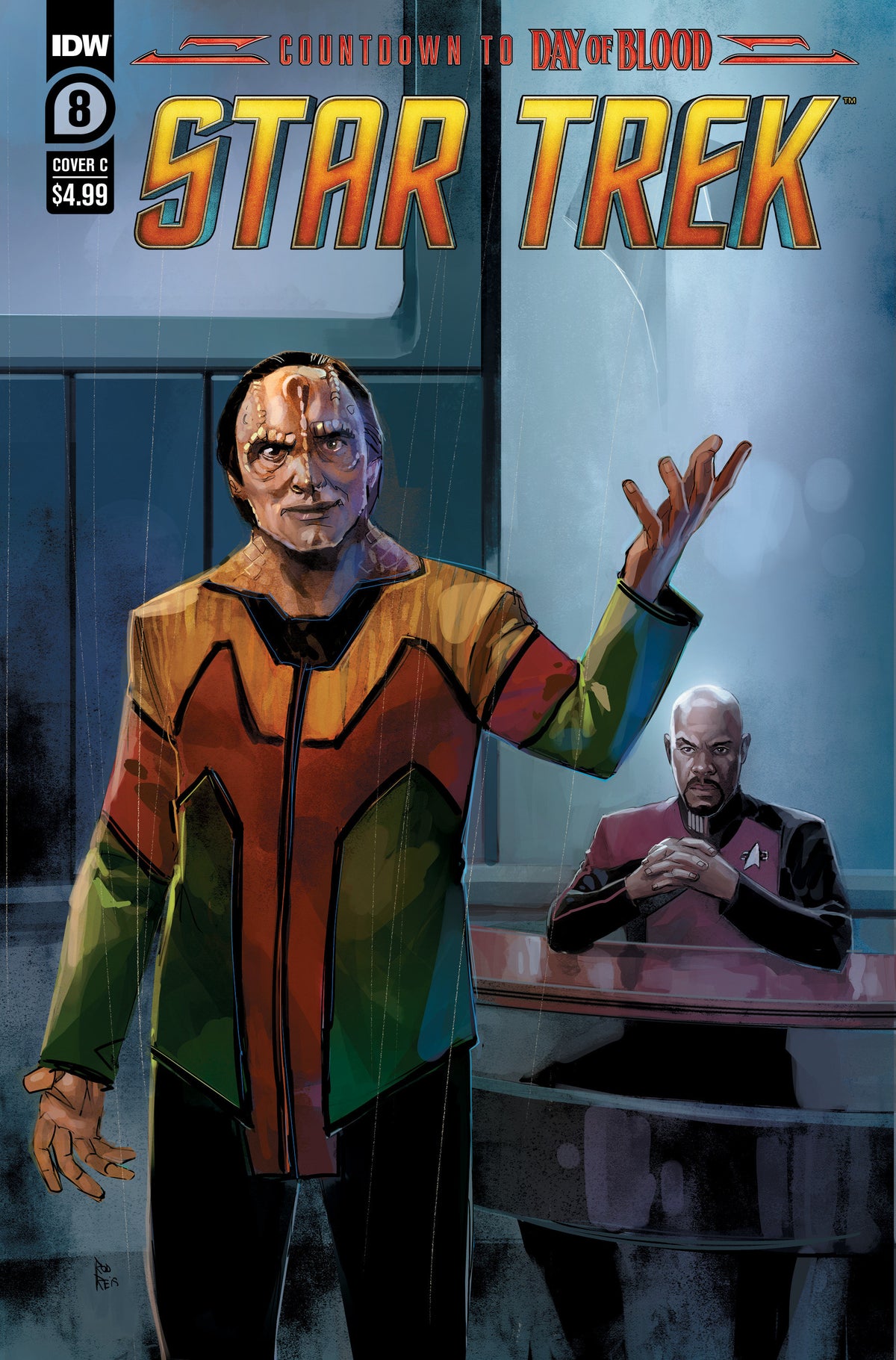 Stock Photo of Star Trek #8 Variant C (Reis) comic sold by Stronghold Collectibles