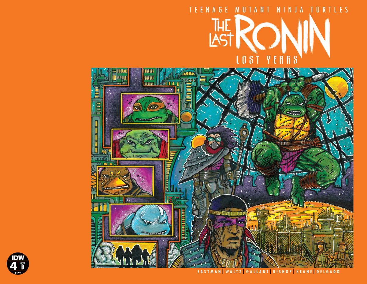Stock Photo of Teenage Mutant Ninja Turtles: The Last Ronin—Lost Years #4 CVR B Eastman & Bishop comic sold by Stronghold Collectibles