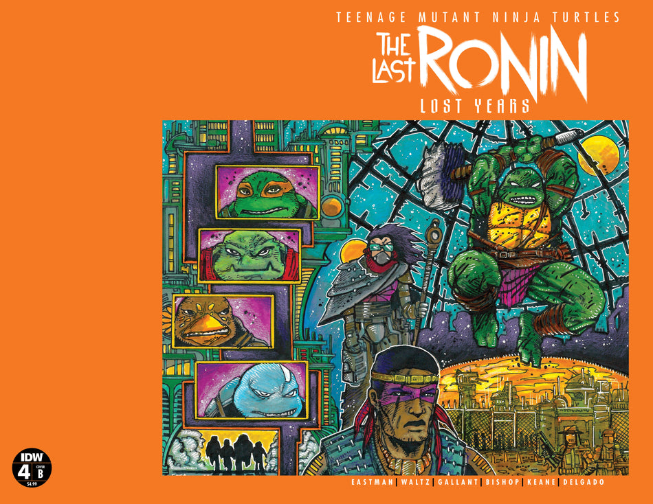 Stock Photo of Teenage Mutant Ninja Turtles: The Last Ronin—Lost Years #4 CVR B Eastman & Bishop comic sold by Stronghold Collectibles