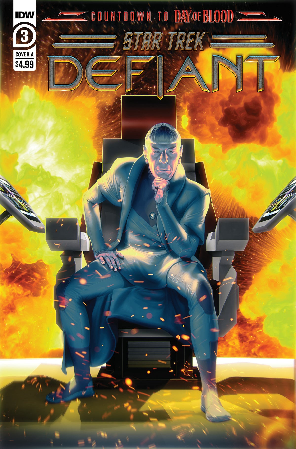 Stock Photo of Star Trek: Defiant #3 CVR A (Unzueta) comic sold by Stronghold Collectibles