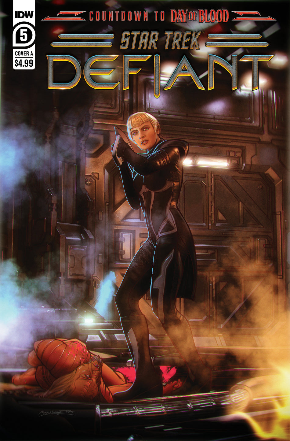Stock Photo of Star Trek: Defiant #5 CVR A (Unzueta) comic sold by Stronghold Collectibles