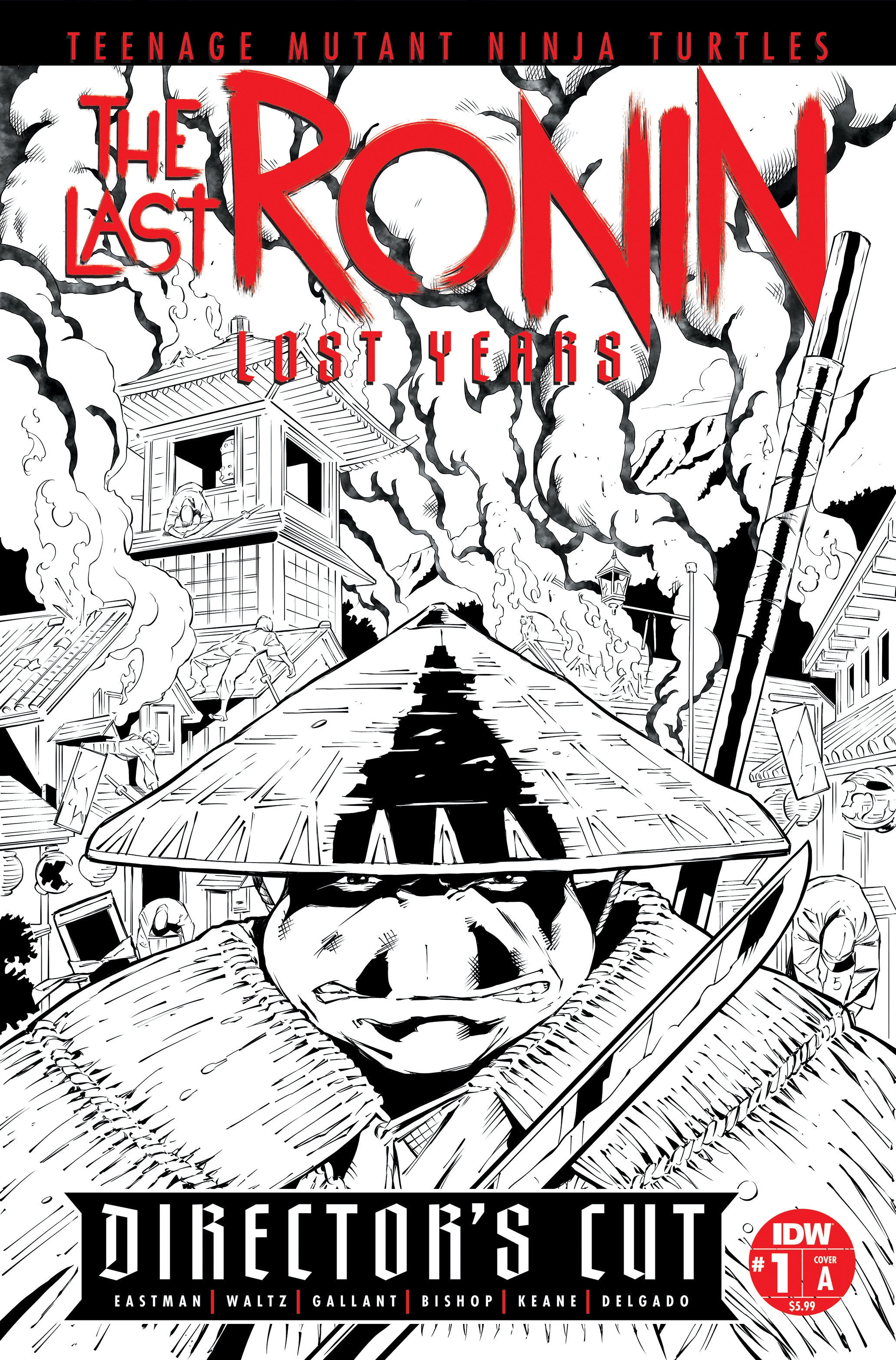 Stock Photo of Teenage Mutant Ninja Turtles: The Last Ronin--Lost Years #1 Director's Cut CVR  A (Gallant) comic sold by Stronghold Collectibles