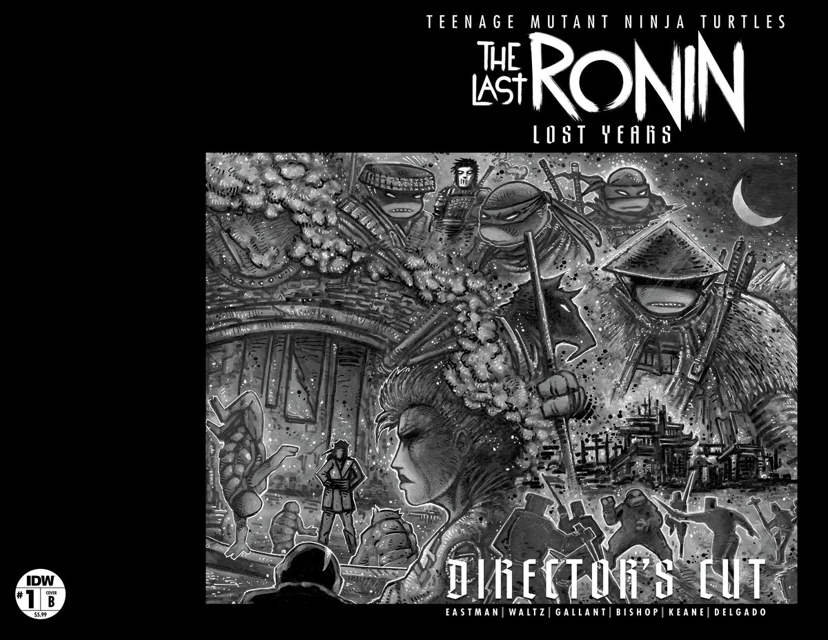 Stock Photo of Teenage Mutant Ninja Turtles: The Last Ronin--Lost Years #1 Director's Cut Variant B (Eastman) comic sold by Stronghold Collectibles