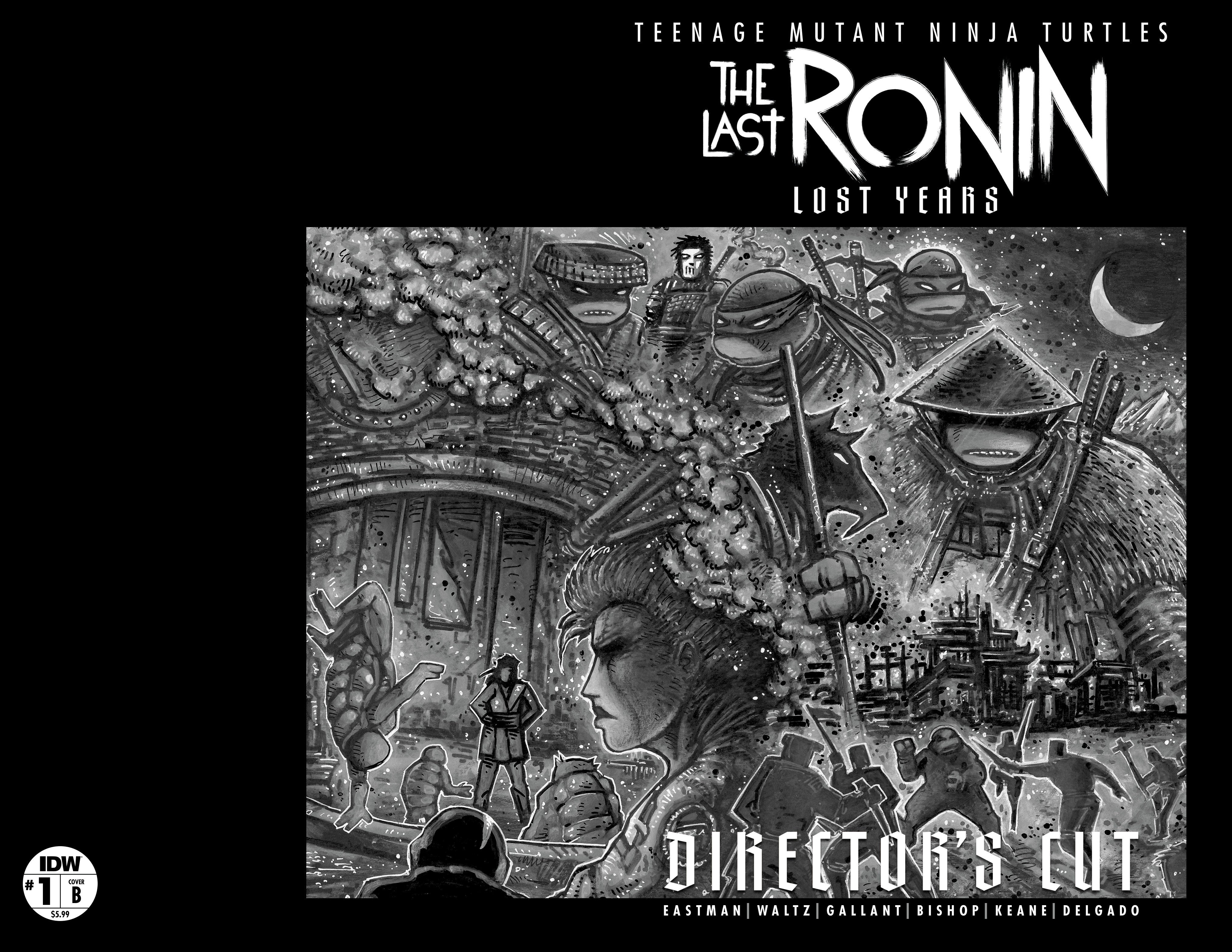 Stock Photo of Teenage Mutant Ninja Turtles: The Last Ronin--Lost Years #1 Director's Cut Variant B (Eastman) comic sold by Stronghold Collectibles