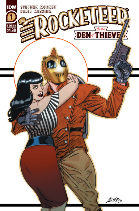 Stock Photo of Rocketeer: In The Den Of Thieves #1 CVR B Messina comic sold by Stronghold Collectibles
