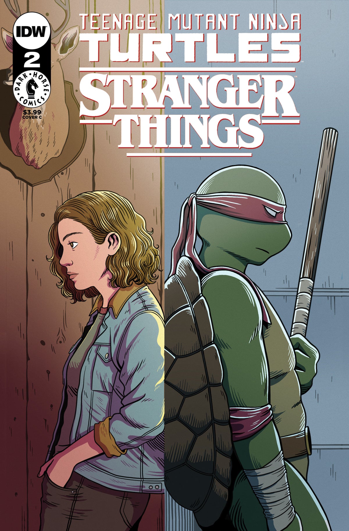 Stock photo of Teenage Mutant Ninja Turtles X Stranger Things #2 CVR C Woodall comic sold by Stronghold Collectibles