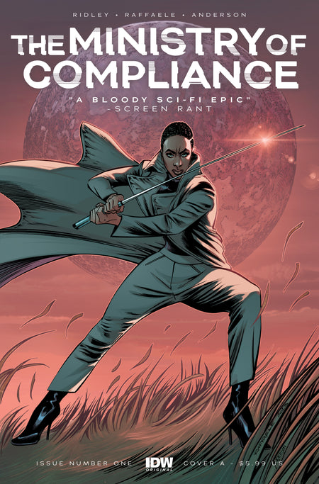 Stock photo of Ministry Of Compliance #1 CVR A Raffaele Comics sold by Stronghold Collectibles