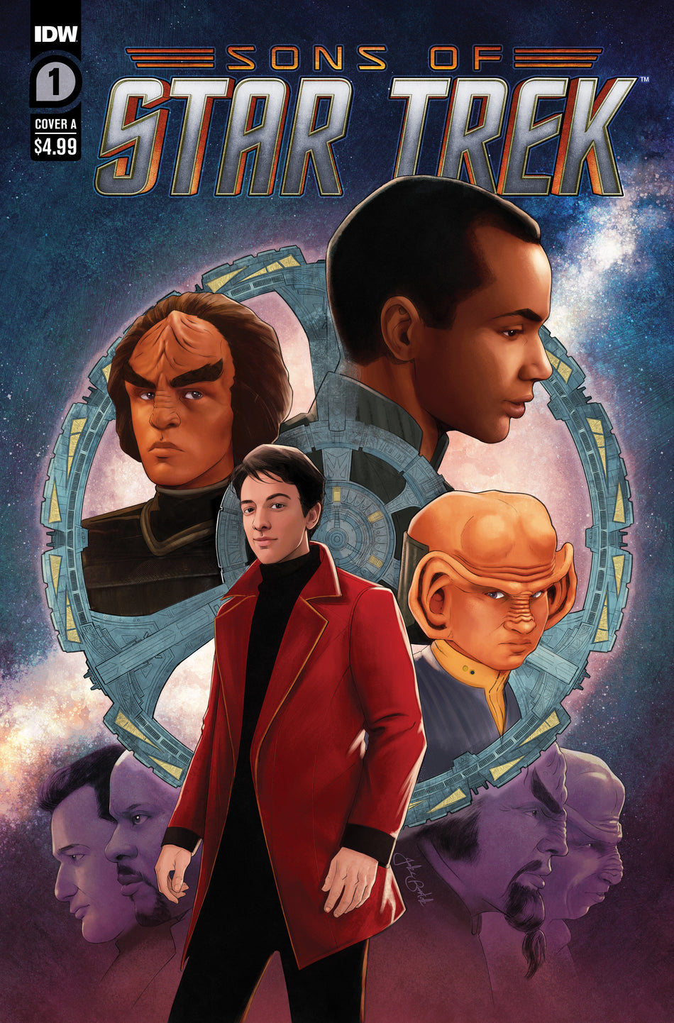 Stock Photo of Star Trek: Sons Of Star Trek #1 CVR A (Bartok) Comics sold by Stronghold Collectibles