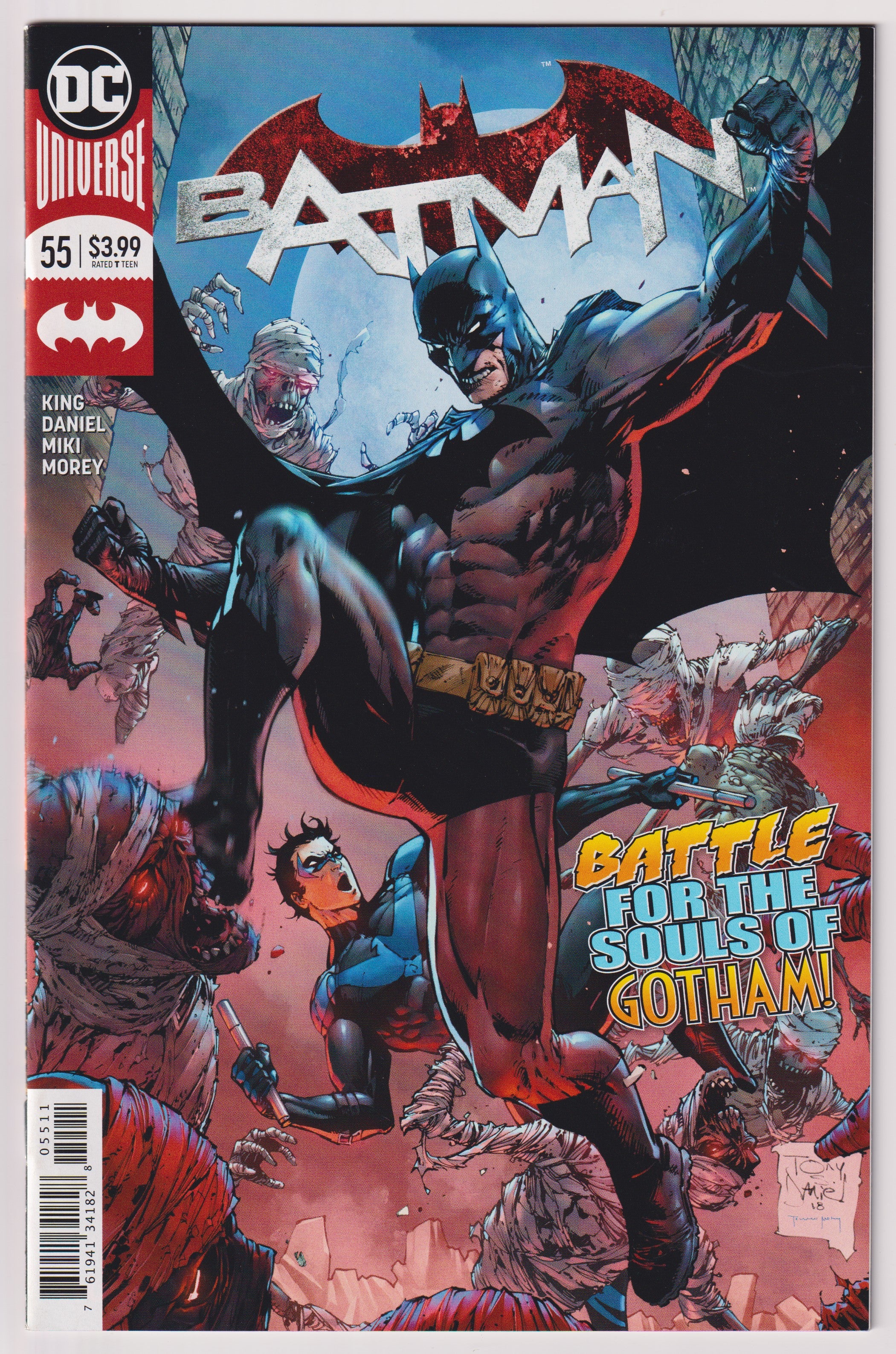 Photo of Batman, Vol. 3 (2018)  Iss 55A Near Mint  Comic sold by Stronghold Collectibles