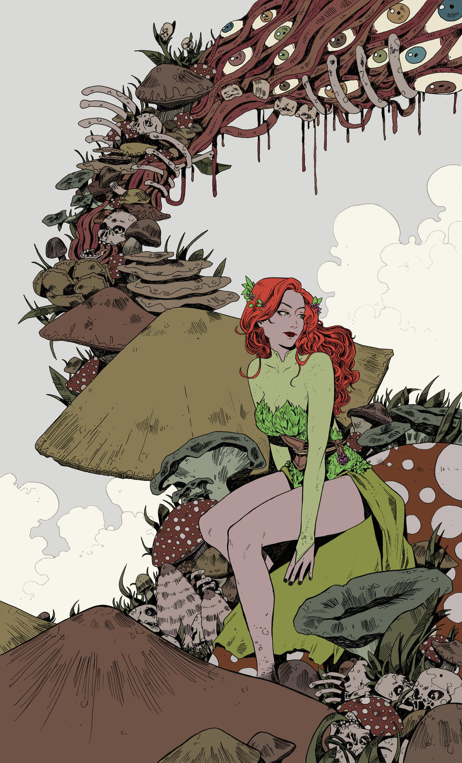 Poison Ivy #4C (Of 6) Zoe Thorogood Card Stock Variant Minimal Trade Dress