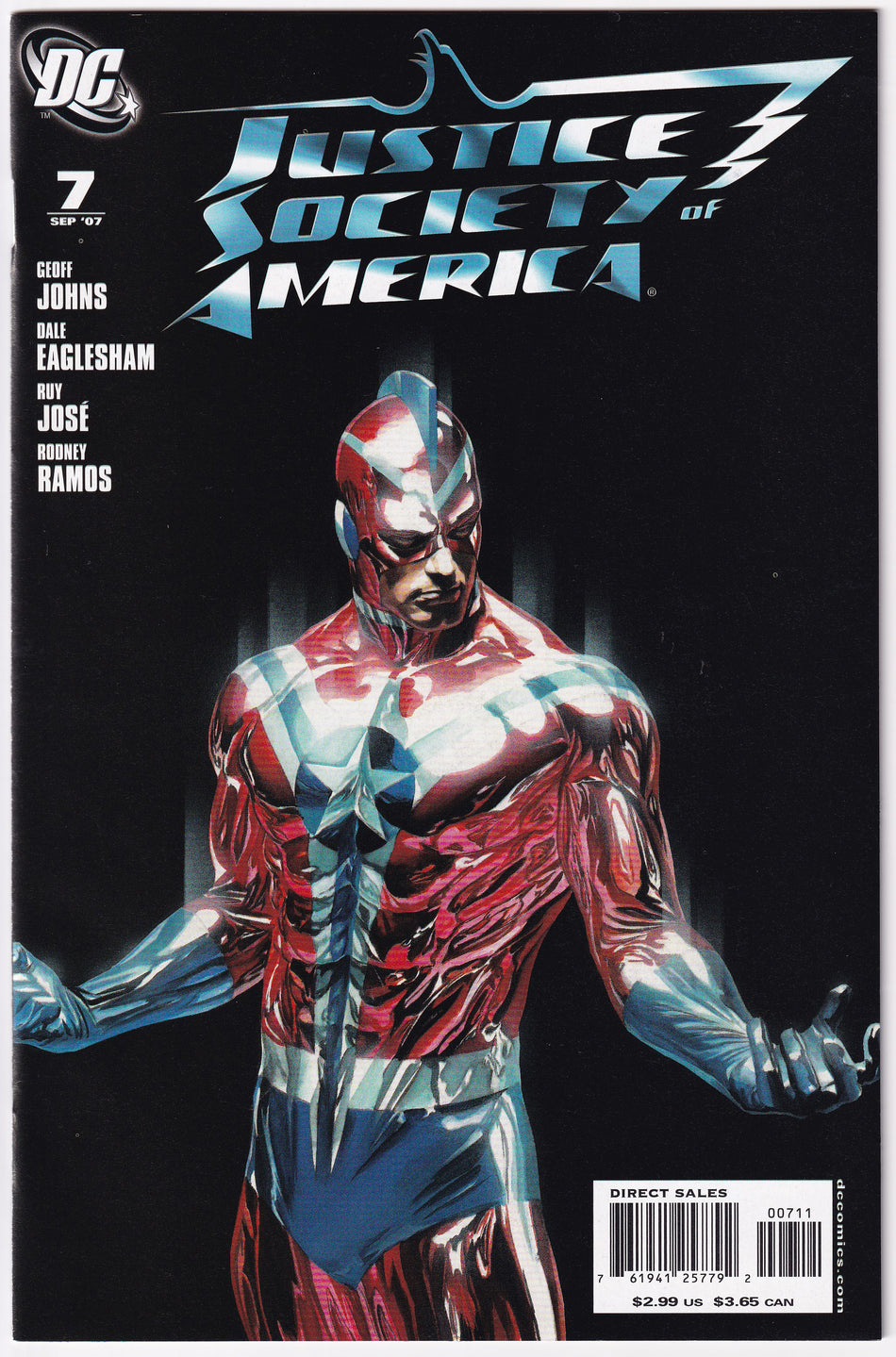 Photo of Justice Society Of America, Vol. 3 (2007)  Iss 7A Near Mint comic sold by Stronghold Collectibles