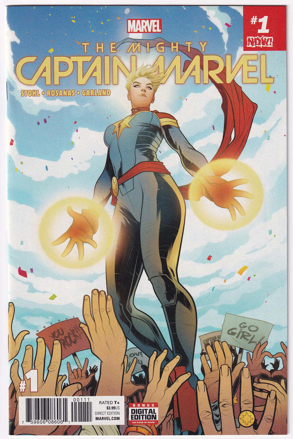 Photo of Mighty Captain Marvel (2017)  Iss 1A Near Mint comic sold by Stronghold Collectibles
