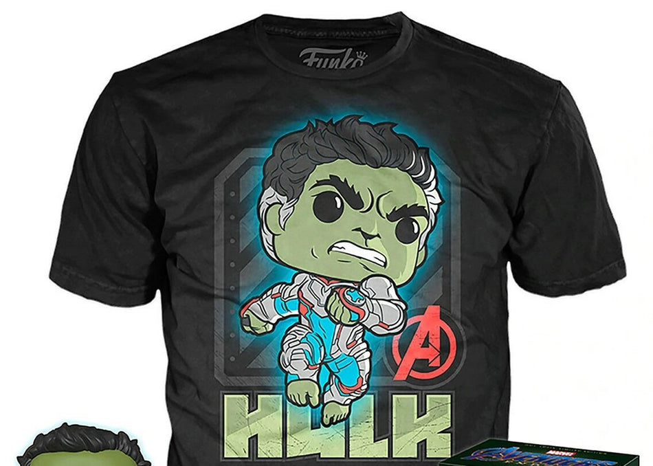 Funko! T-Shirt Hulk (Quantum Realm Suit) Hot Topic Exclusive! SHIRT ONLY!