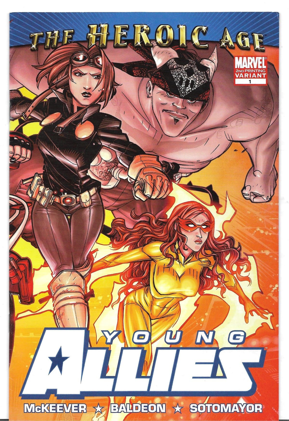Photo of Young Allies, Vol. 2 (2010)  Iss 1B Very Fine -  Comic sold by Stronghold Collectibles