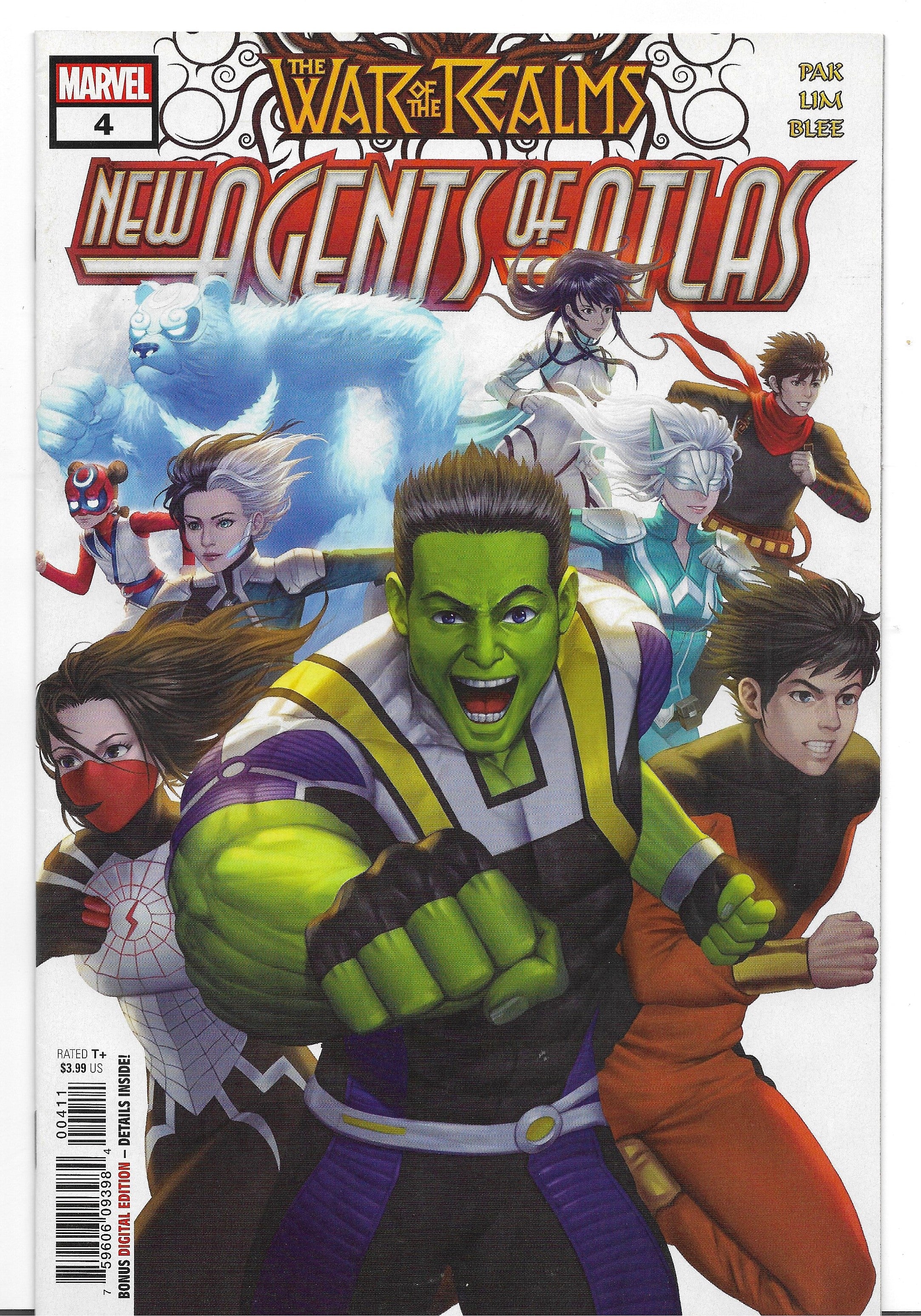 Photo of War Of The Realms: New Agents Of Atlas (2019)  Iss 4A Very Fine  Comic sold by Stronghold Collectibles