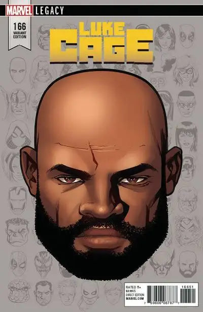 Luke Cage #166 (2017) Mike McKone Legacy Headshot Variant NM