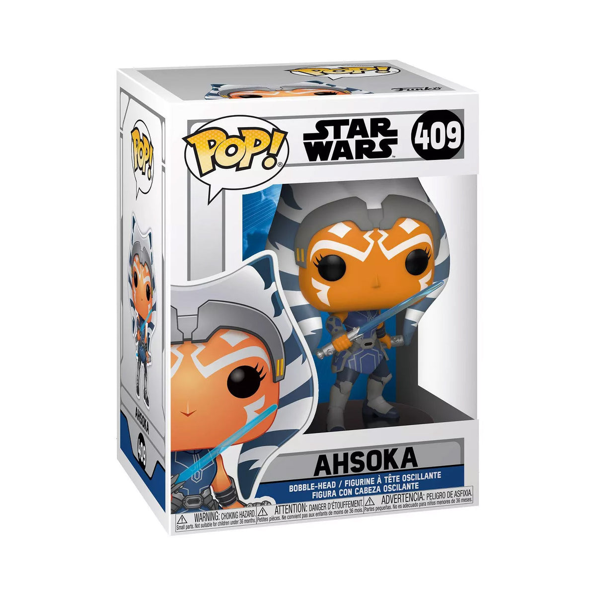 Image of Funko POP!: Star Wars - Ahsoka (409) 3.75 Inch Funko POP! sold by Stronghold Collectibles