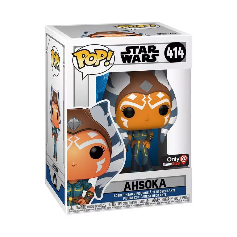 Funko POP!: Star Wars - GS Excl Ahsoka (414) 3.75 Inch Funko POP! sold by Stronghold Collectibles