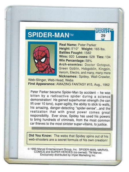 Photo of Marvel Universe Series 1 (Impel, 1990) Card #26 NM Moon Knight Collectible Card sold by Stronghold Collectibles