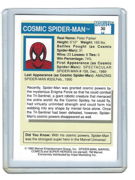 Photo of Marvel Universe Series 1 (Impel, 1990) Card #29 NM Spider-Man Collectible Card sold by Stronghold Collectibles