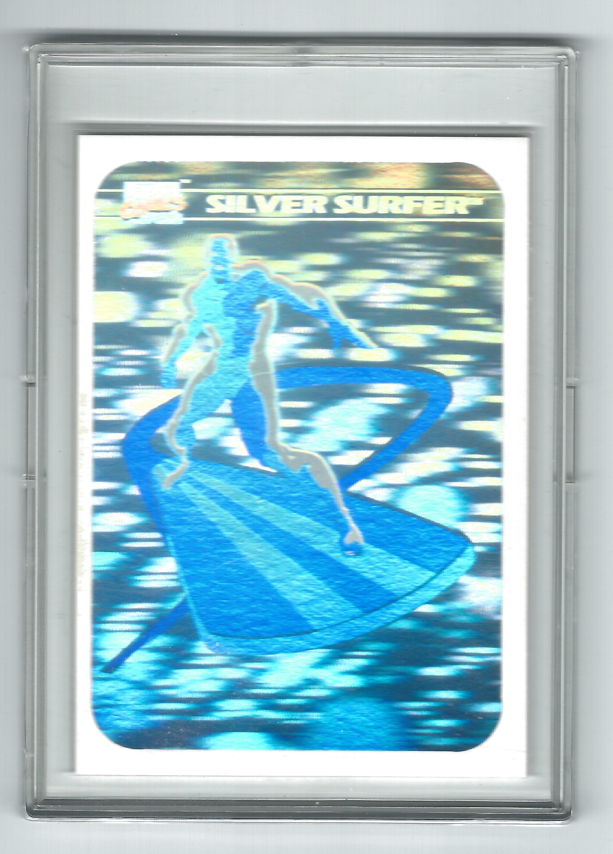 Photo of Marvel Universe Series 1 (Impel, 1990) Card #MH3 NM Hologram Silver Surfer Collectible Card sold by Stronghold Collectibles