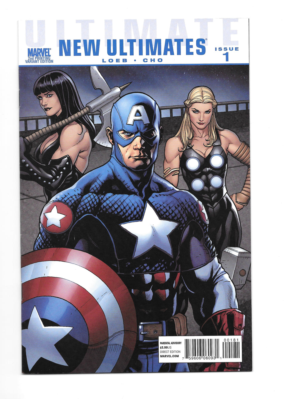 Photo of Ultimate Comics New Ultimates Issue 1 2nd Ptg Cho Var (Pp #912) comic Sold by Stronghold Collectibles