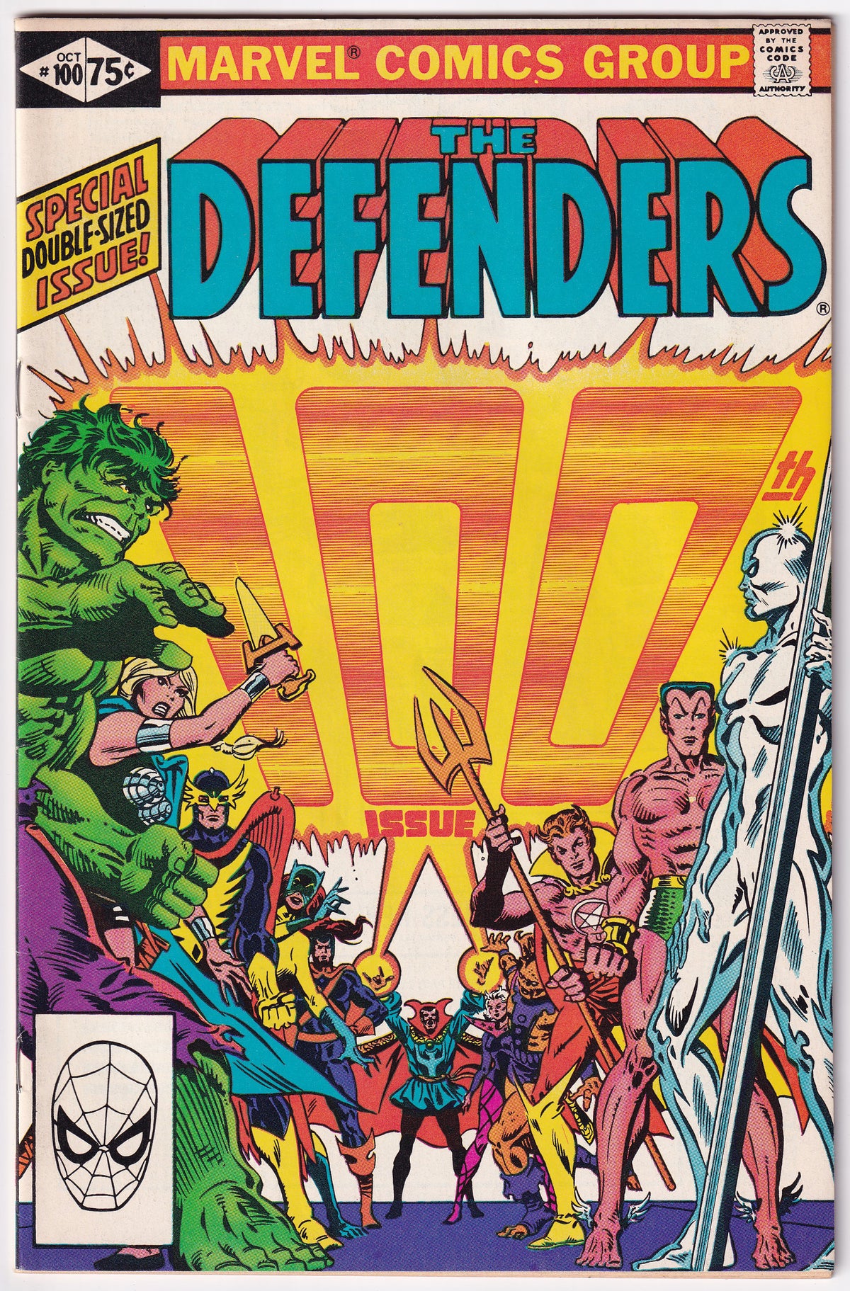 Photo of Defenders, Vol. 1 (1981)  Iss 100 Very Fine  Comic sold by Stronghold Collectibles
