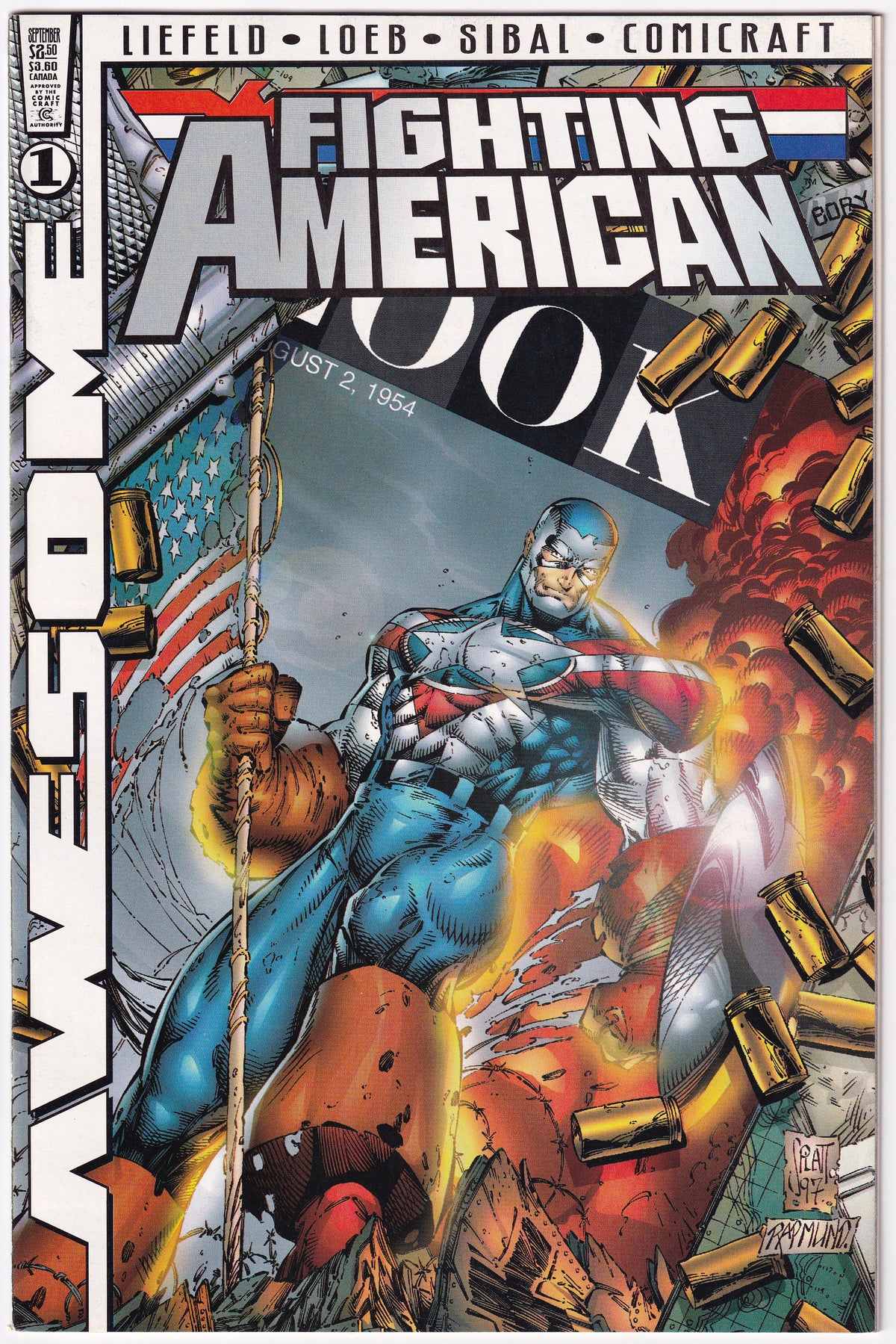 Photo of Fighting American (Awesome Ent) (1997)  Iss 1C Near Mint -  Comic sold by Stronghold Collectibles