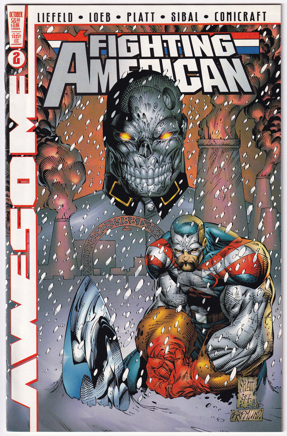 Photo of Fighting American (Awesome Ent) (1997)  Iss 2A Near Mint -  Comic sold by Stronghold Collectibles