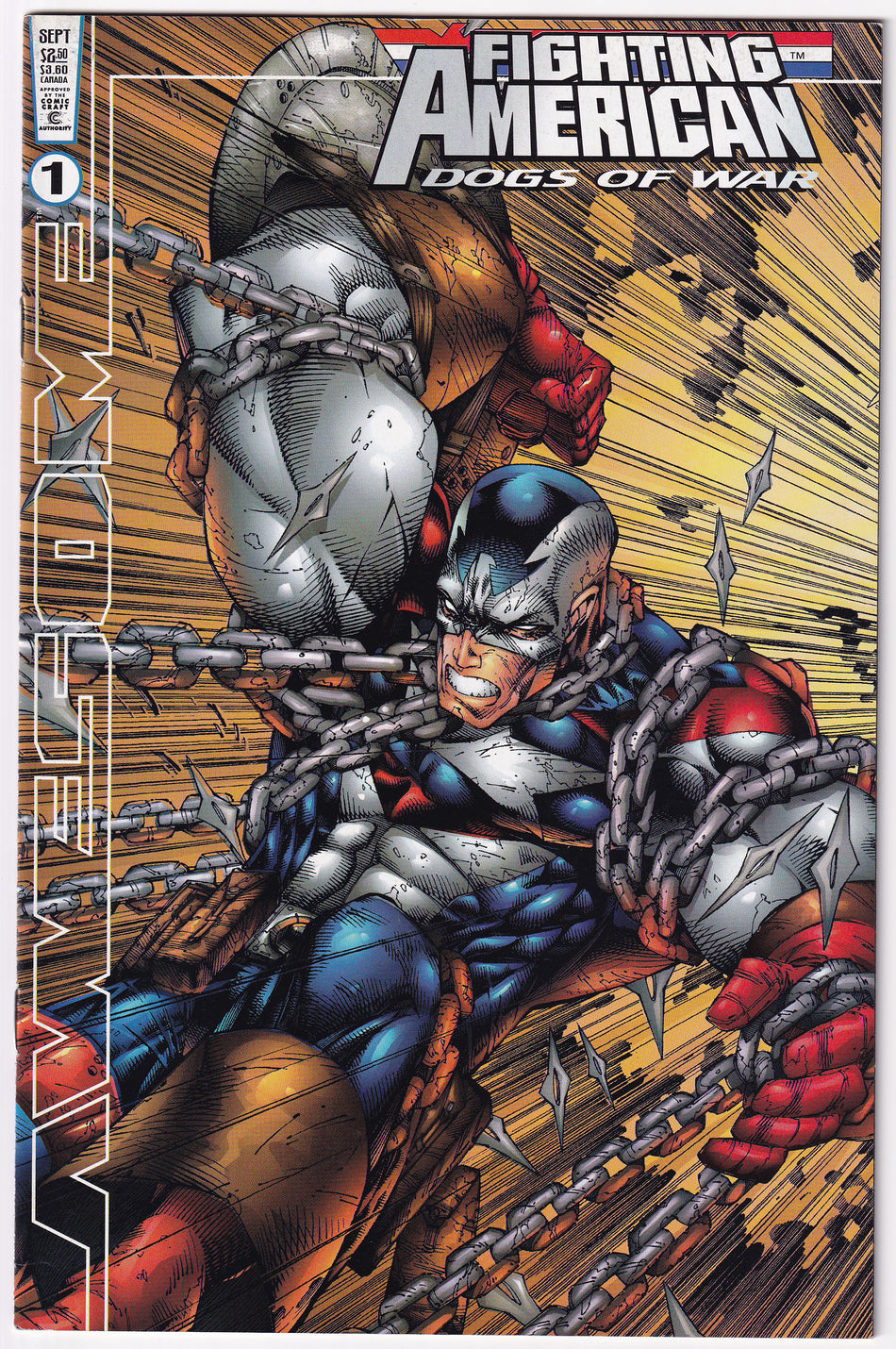 Photo of Fighting American: Dogs Of War (1998)  Iss 1D Very Fine/Near Mint  Comic sold by Stronghold Collectibles