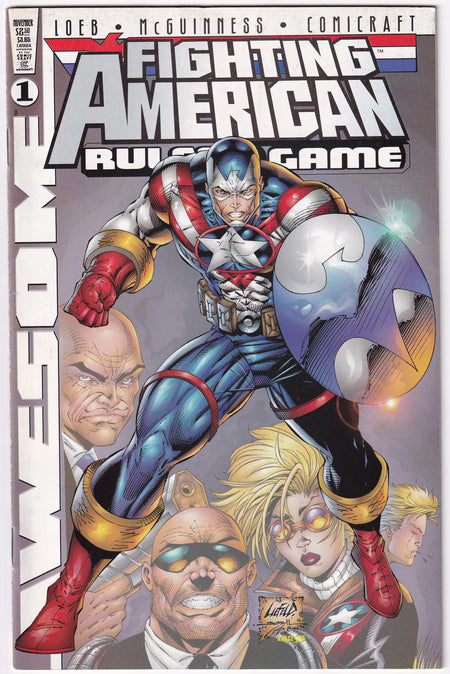 Photo of Fighting American: Rules Of The Game (1997)  Iss 1D Fine/Very Fine  Comic sold by Stronghold Collectibles