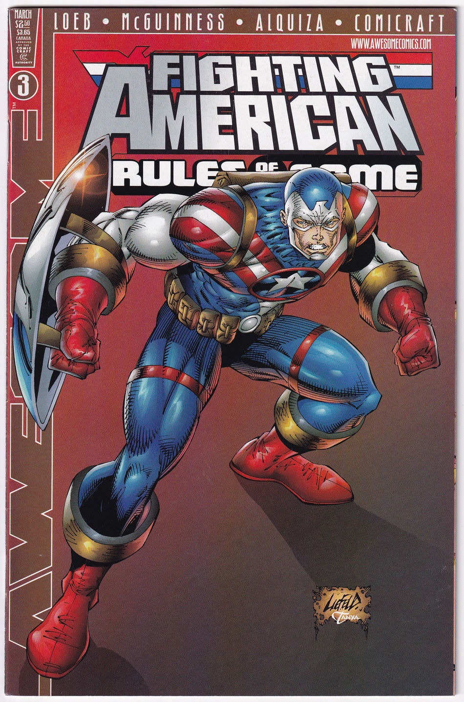 Photo of Fighting American: Rules Of The Game (1998)  Iss 3 Near Mint -  Comic sold by Stronghold Collectibles