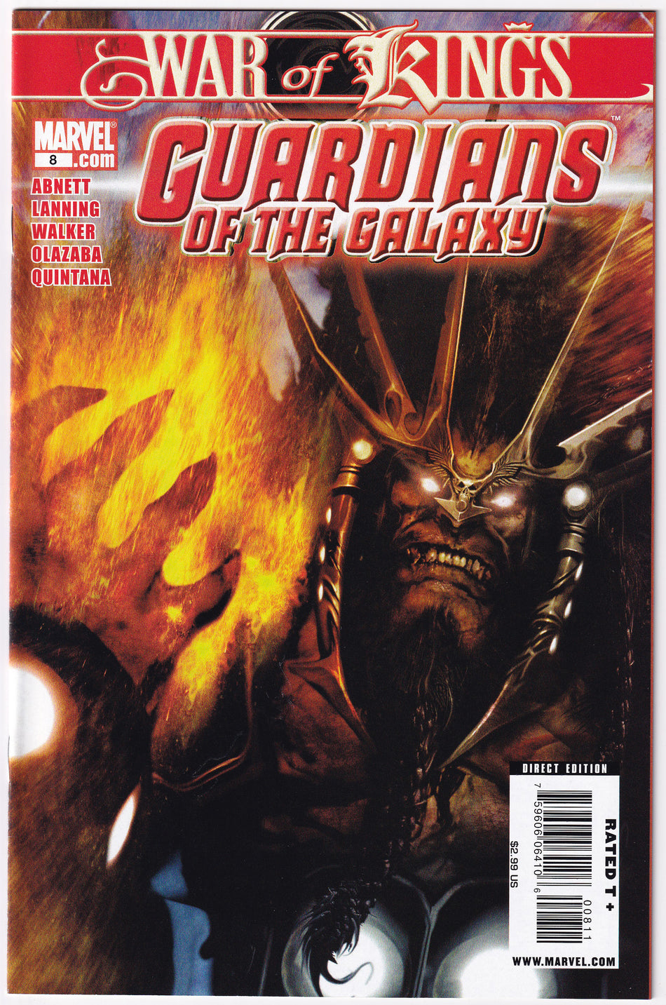 Photo of Guardians Of The Galaxy, Vol. 2 (2008)  Iss 8A Near Mint  Comic sold by Stronghold Collectibles