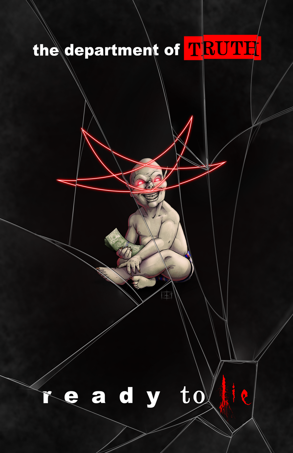 Department of Truth Iss 12 Black Baby Eater Smalls Hip Hop Var LTD 400 with COA