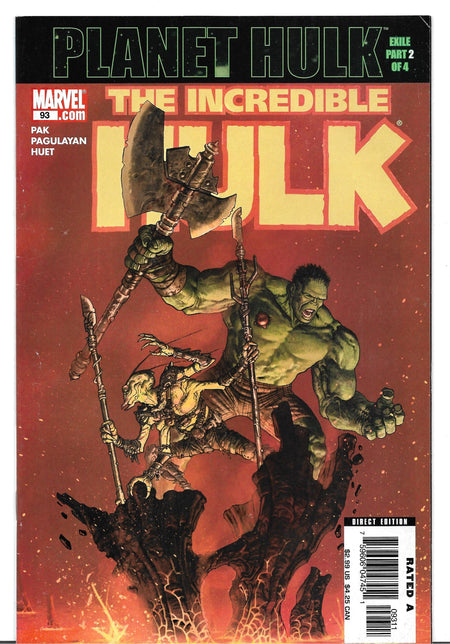 Photo of Incredible Hulk, Vol. 2 (2006)  Iss 93 Very Fine 1st App Korg Comic sold by Stronghold Collectibles