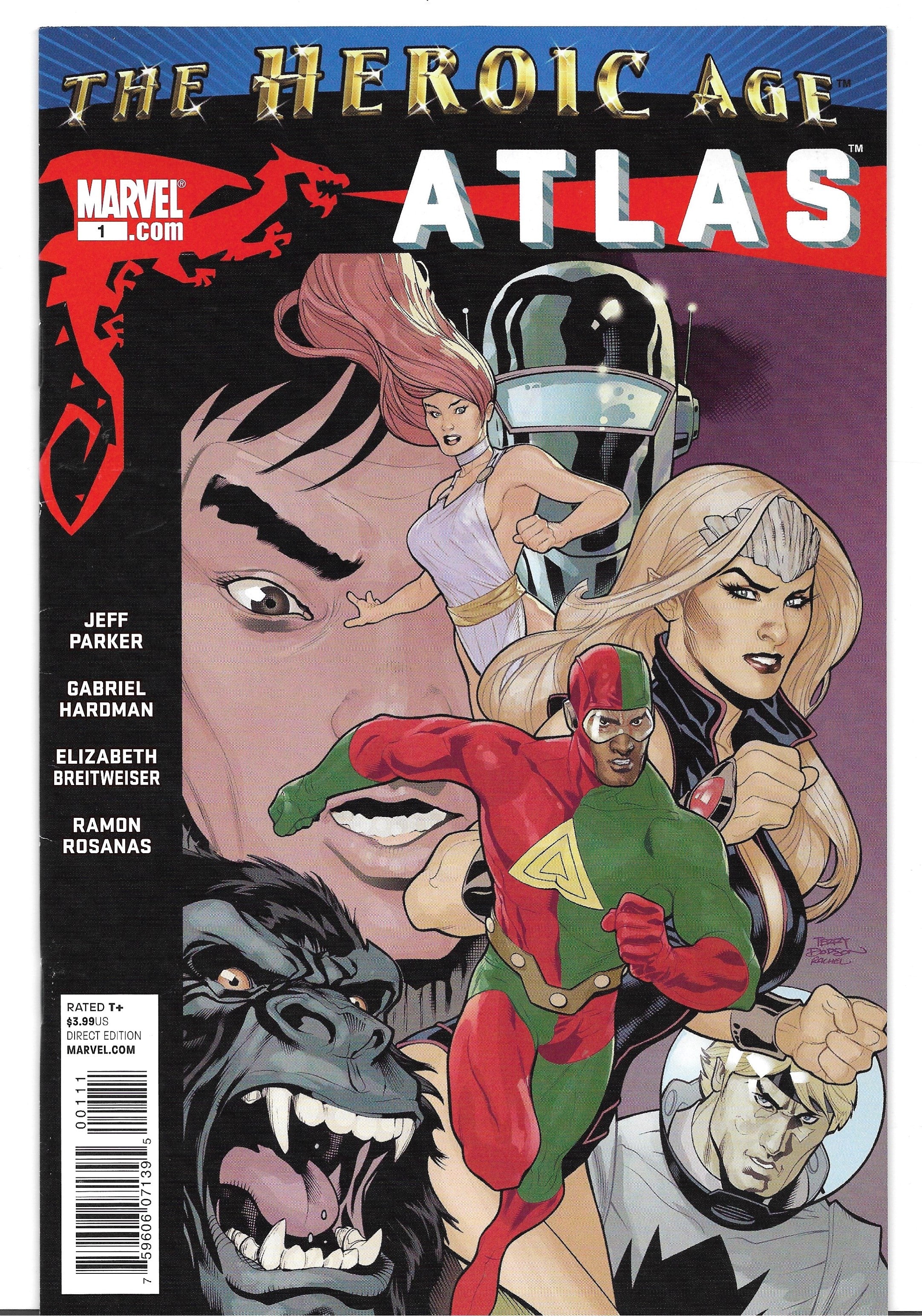 Photo of Atlas (2010) (2010)  Iss 1A Very Fine  Comic sold by Stronghold Collectibles