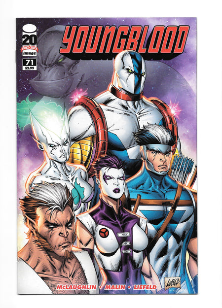 Photo of Youngblood Issue 71 CVR A Liefeld comic Sold by Stronghold Collectibles