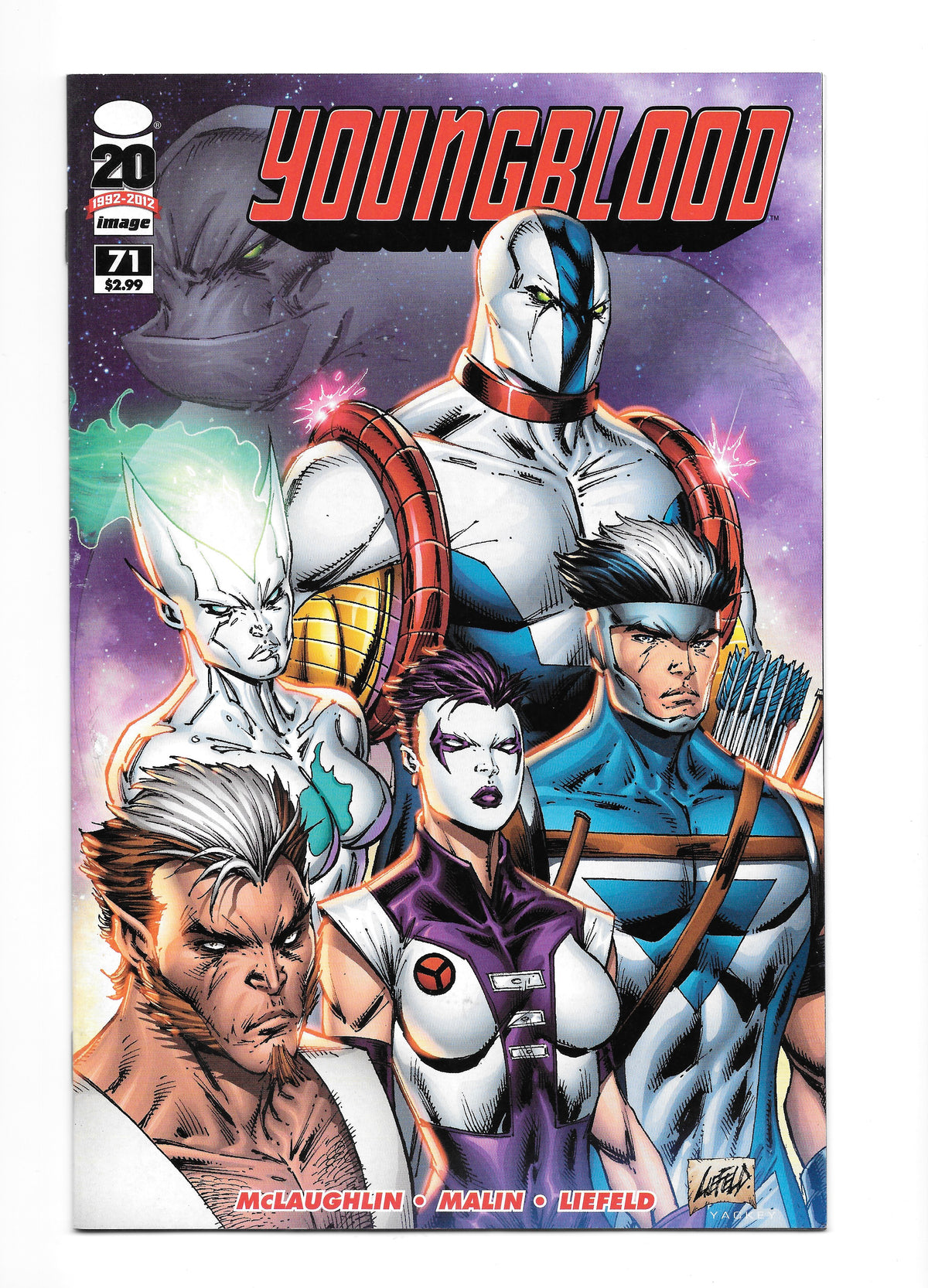 Photo of Youngblood Issue 71 CVR A Liefeld comic Sold by Stronghold Collectibles