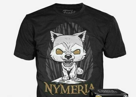 Funko! XL T-Shirt Nymeria Hot Topic Exclusive! SHIRT ONLY!