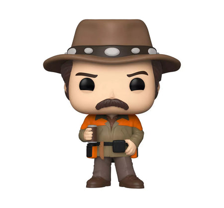 Image of Funko POP! Television: Parks and Recreation - Hunter Ron Swanson (1150) 3.75 Inch Funko POP! sold by Stronghold Collectibles