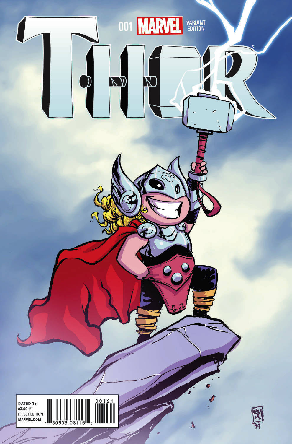 Photo of Thor Issue 1 Young Var comic sold by Stronghold Collectibles