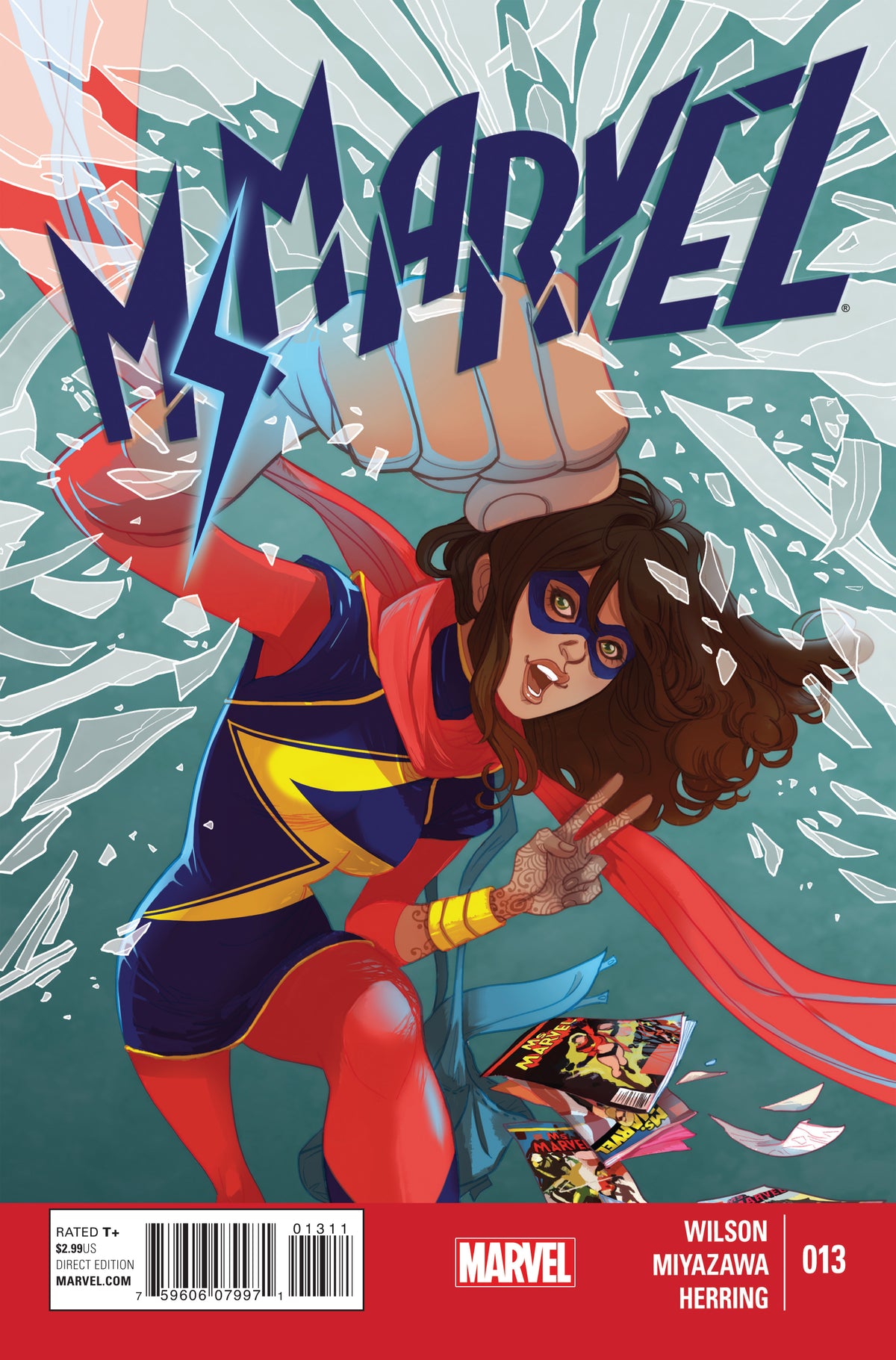 Photo of Ms Marvel Issue 13 comic sold by Stronghold Collectibles