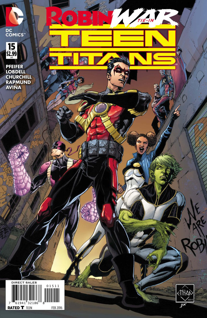 Photo of Teen Titans Issue 15 (Robin War) comic sold by Stronghold Collectibles
