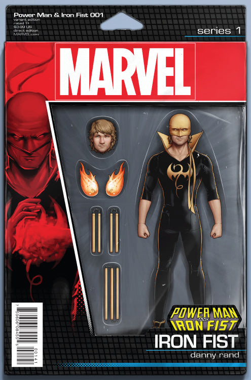 Photo of Power Man & Iron Fist Iss 1 If Action Figure Var - NM comic sold by Stronghold Collectibles