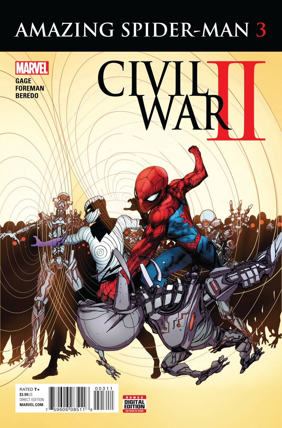 Photo of Civil War Ii Amazing Spider-Man Issue 3 (of 4) comic sold by Stronghold Collectibles