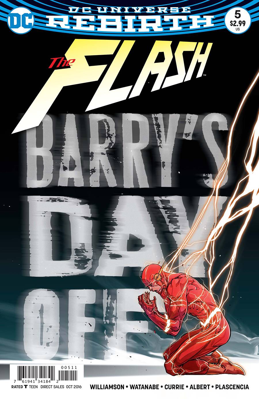 Flash #5 (DC Universe Rebirth) (1st full appearance of Godspeed)