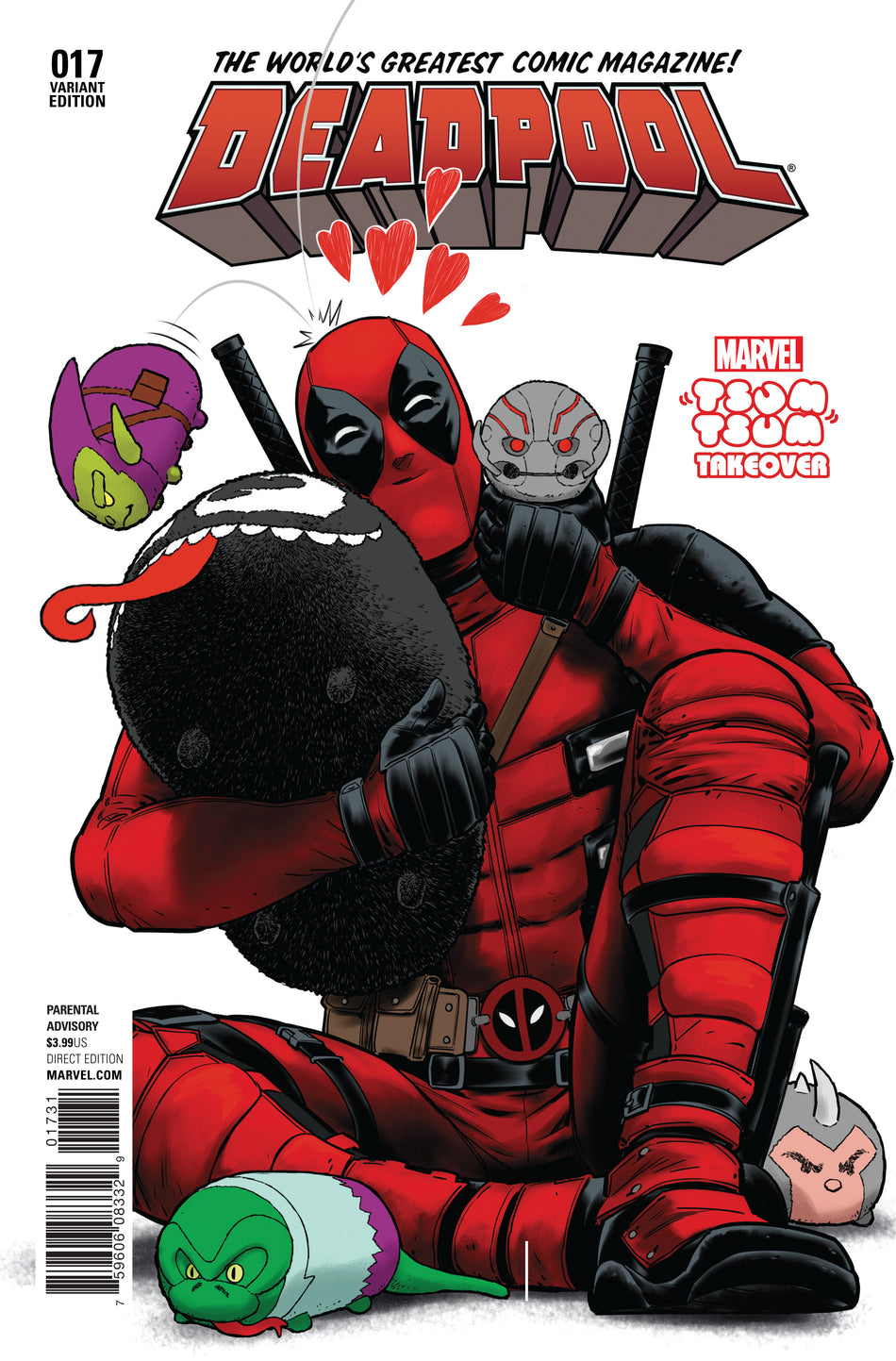 Deadpool 17 Rodriguez Tsum Tsum Variant CW2 comic sold by Stronghold Collectibles