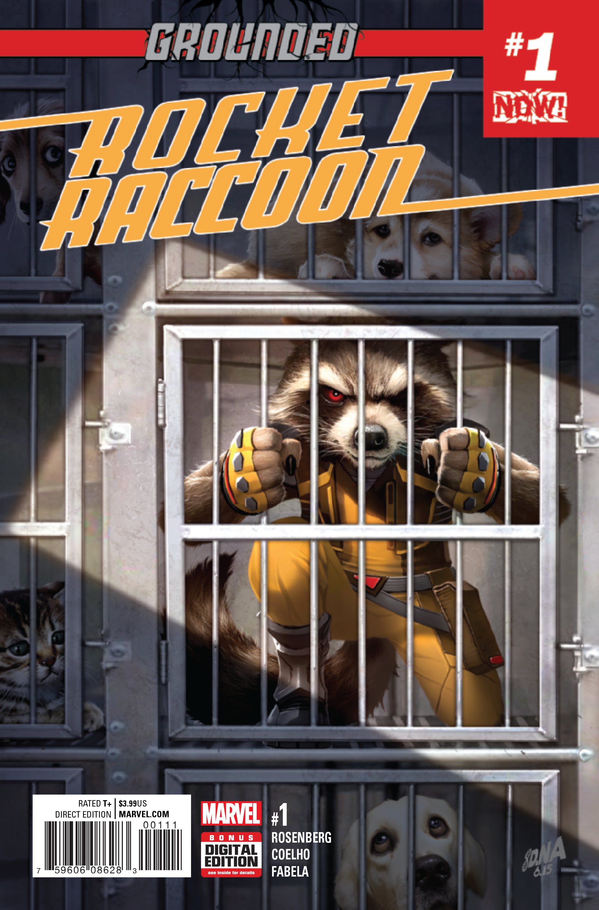 Rocket Raccoon 1 Now comic sold by Stronghold Collectibles